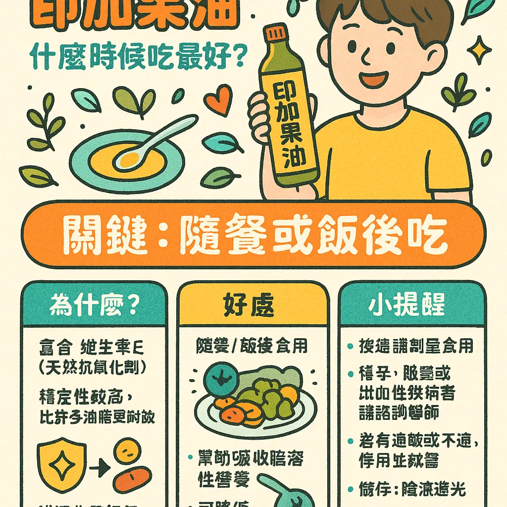 印加果油什麼時候吃最好 - 超級食物