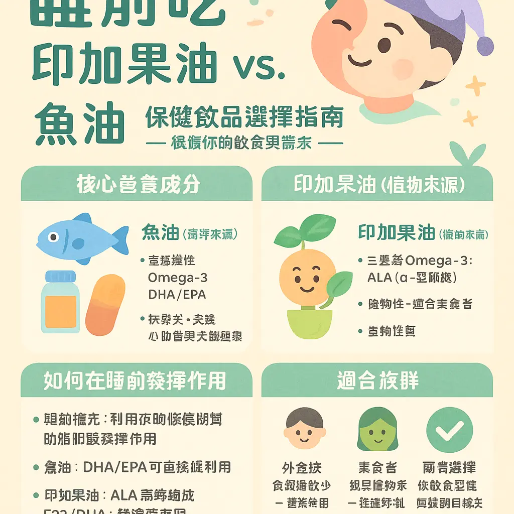 印加果油睡前吃 - 保健食品