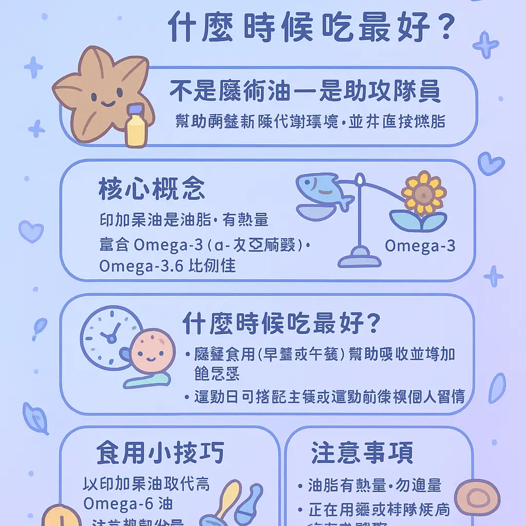 印加果油什麼時候吃最好 - 達摩本草