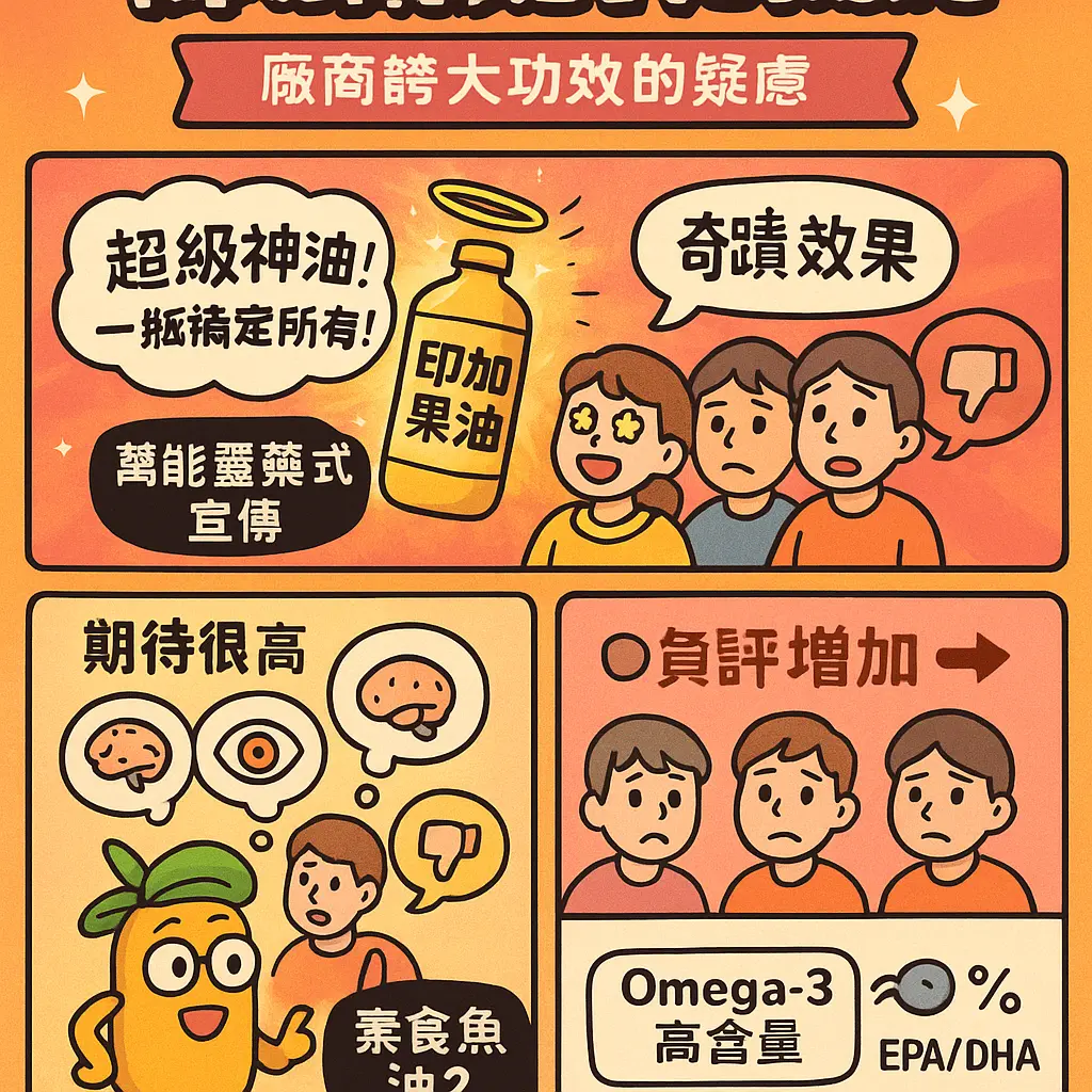 印加果油負評 - 魚油