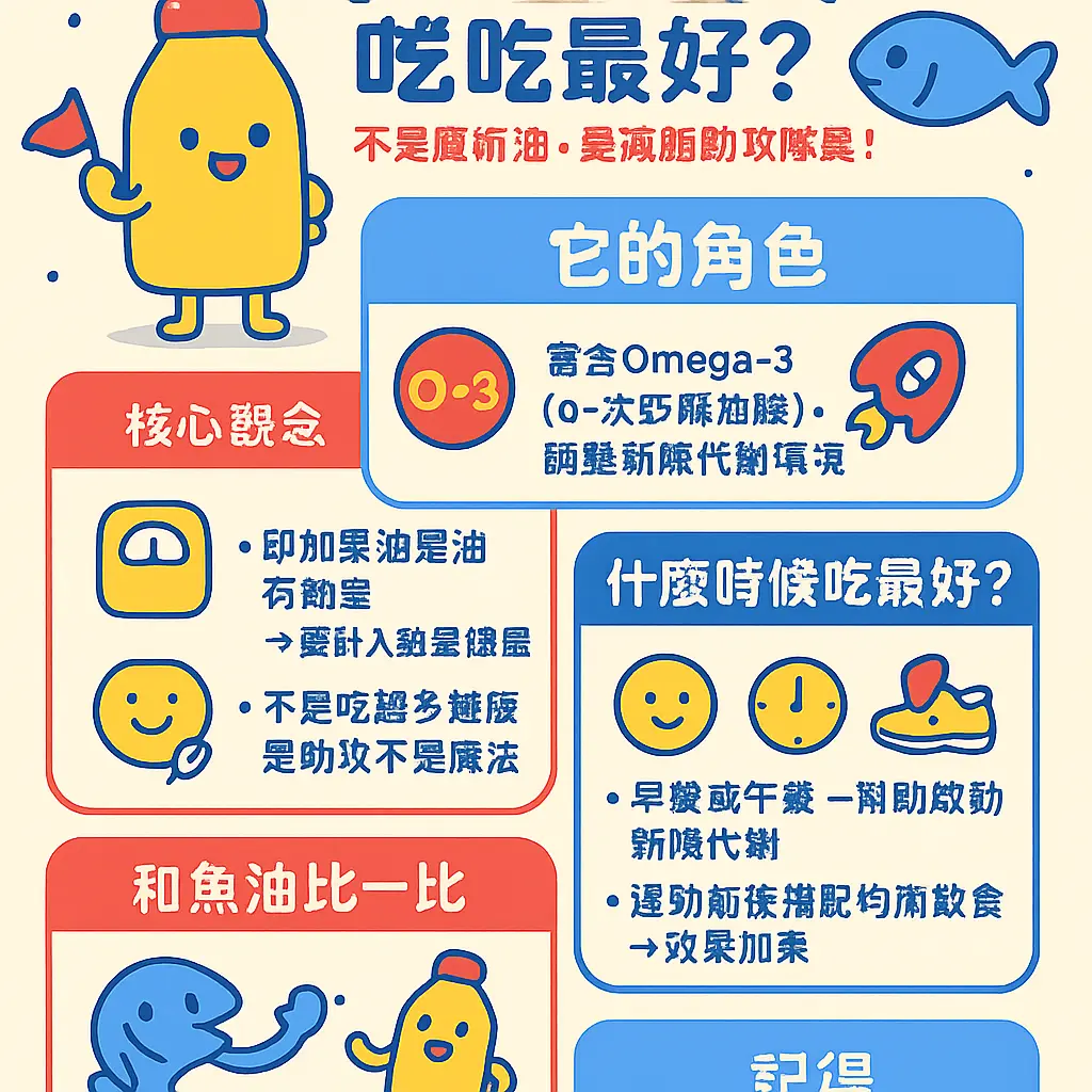 印加果油什麼時候吃最好 - 魚油