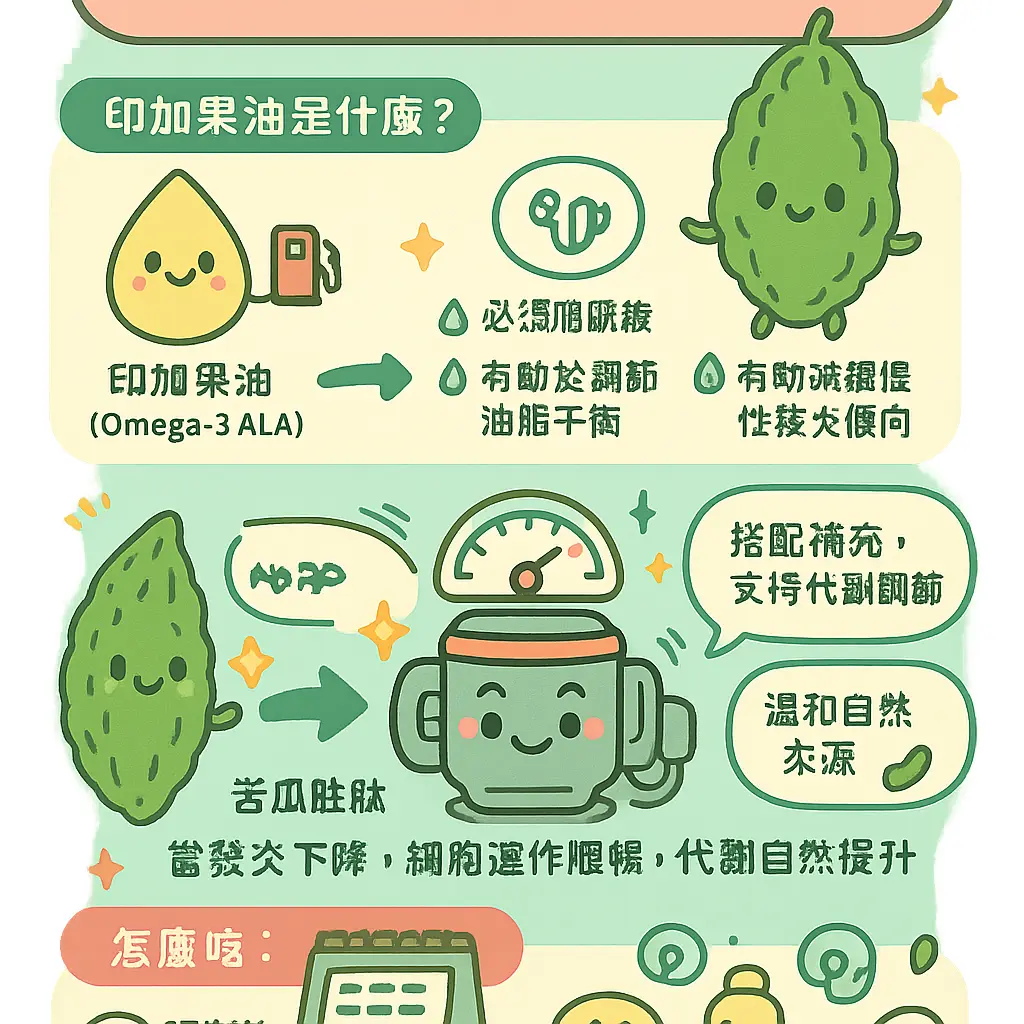 印加果油膠囊怎麼吃 - 苦瓜胜肽