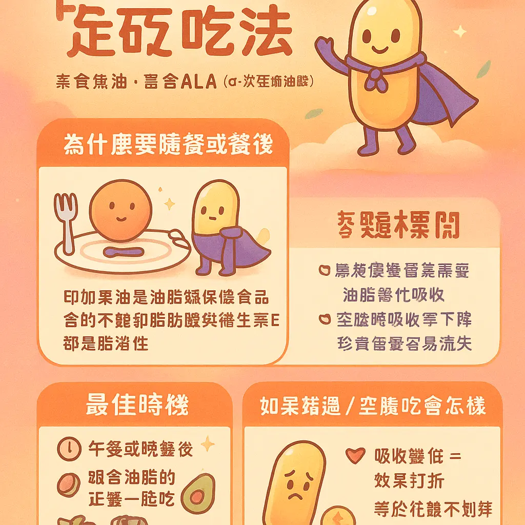 印加果油什麼時候吃最好 - 保健食品